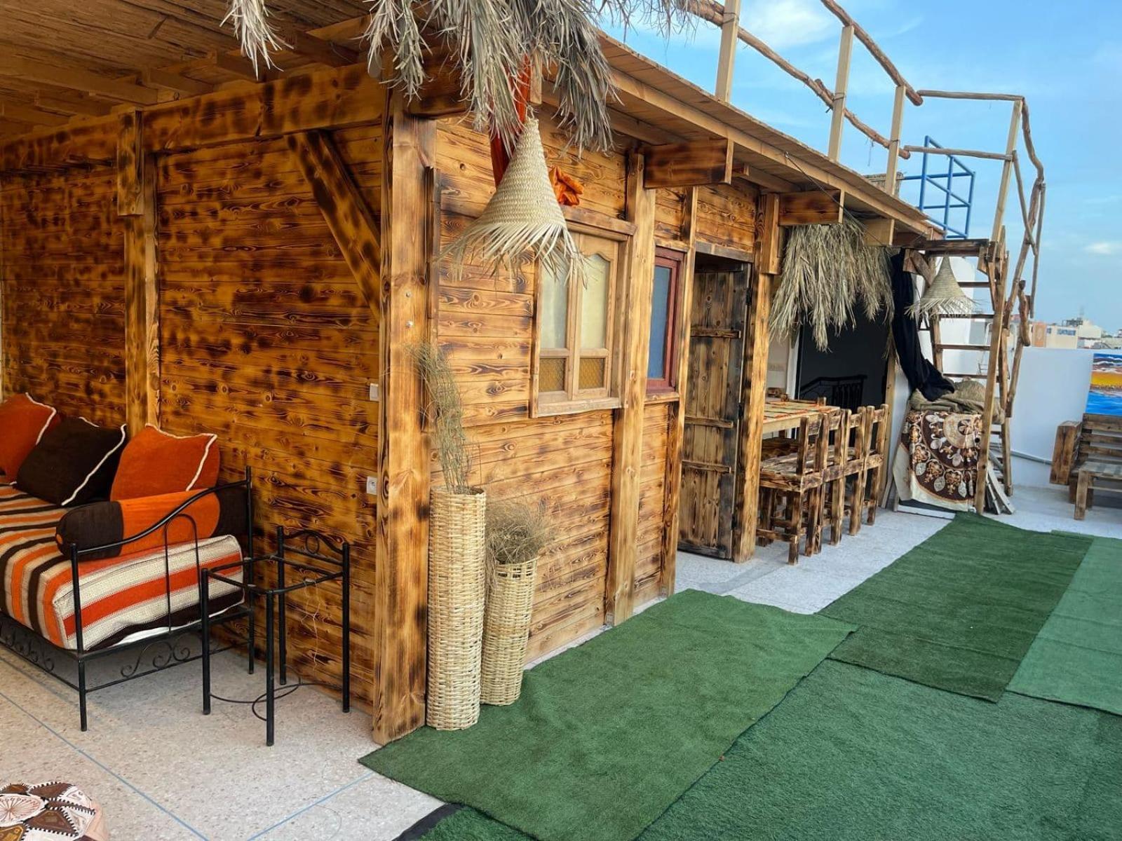 Heaven Surf Camp Vandrarhem Tamraght Exteriör bild